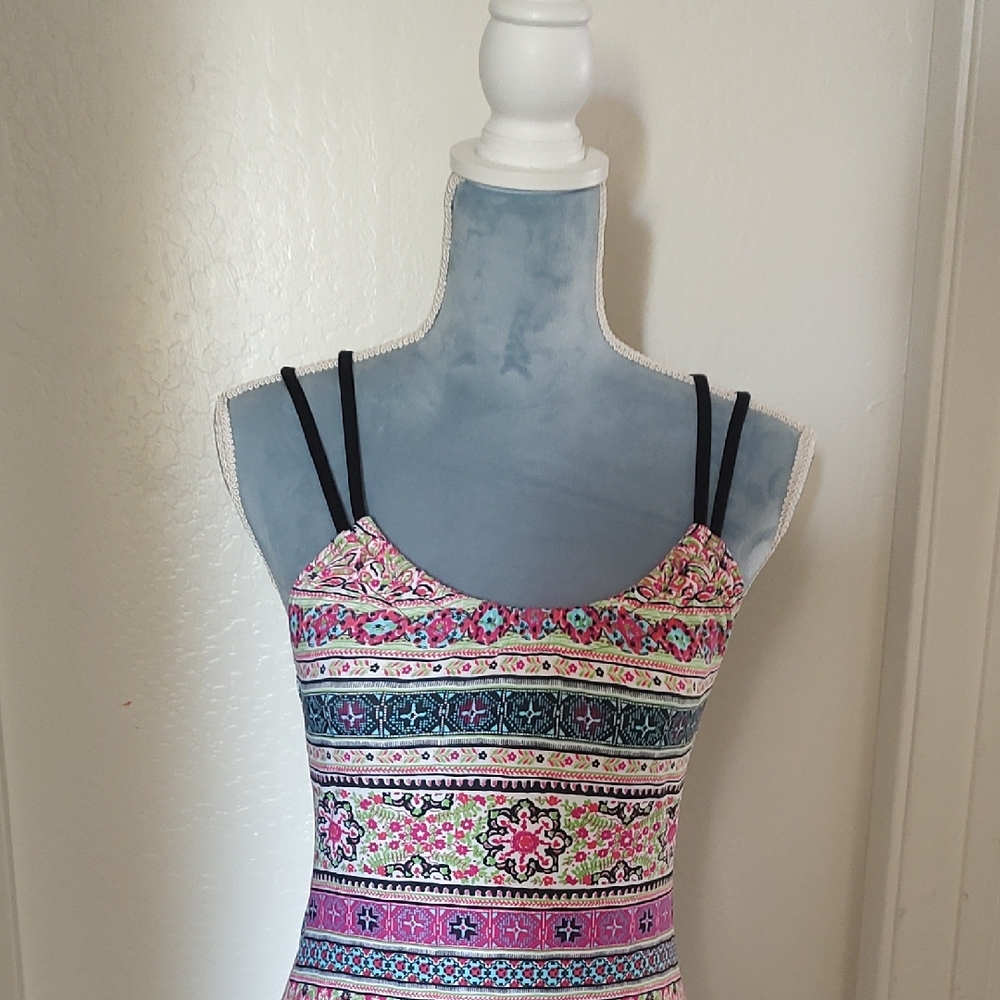 Women's Multicolor Patterned Top